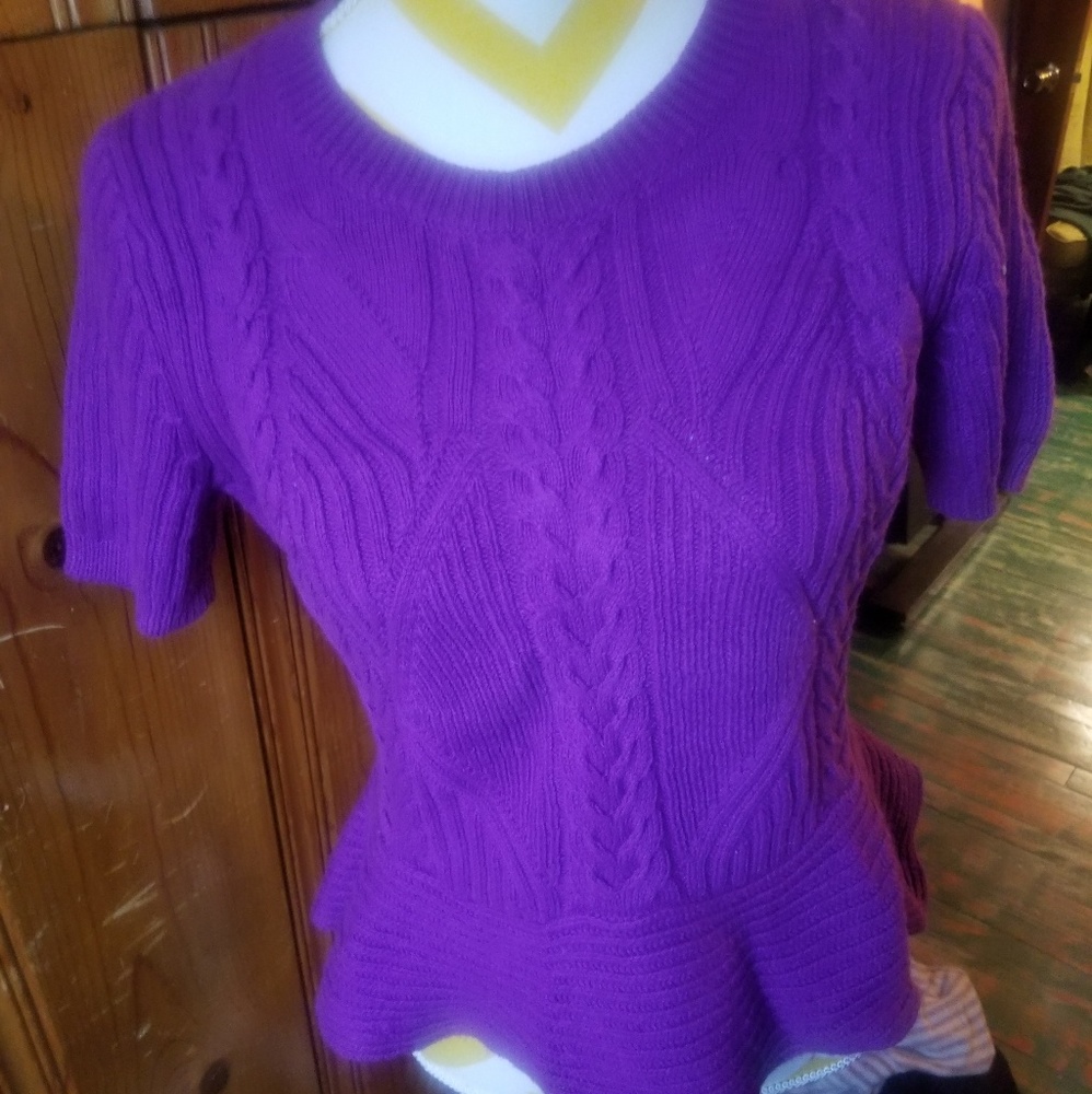 3 for $20 Short sleeve Sweater purple